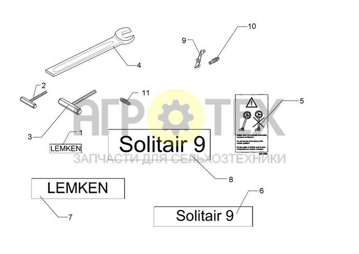 Чертеж Solitair 9-K