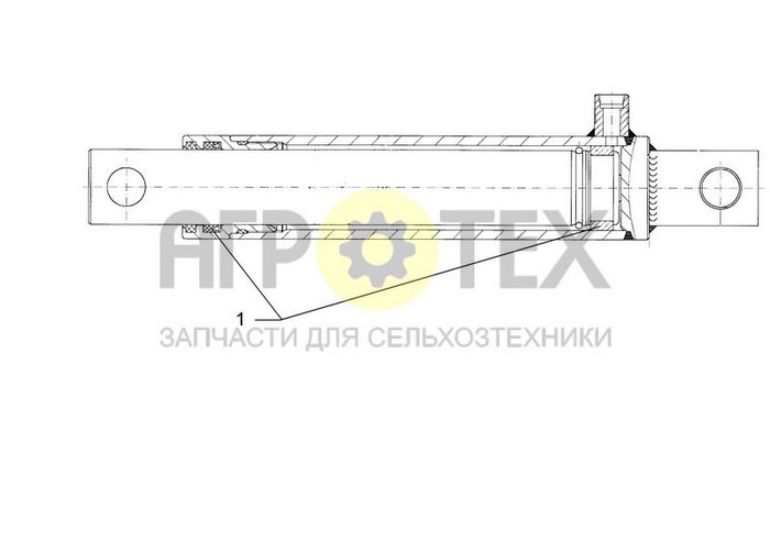 Чертеж 40-210-378 2xD20,25