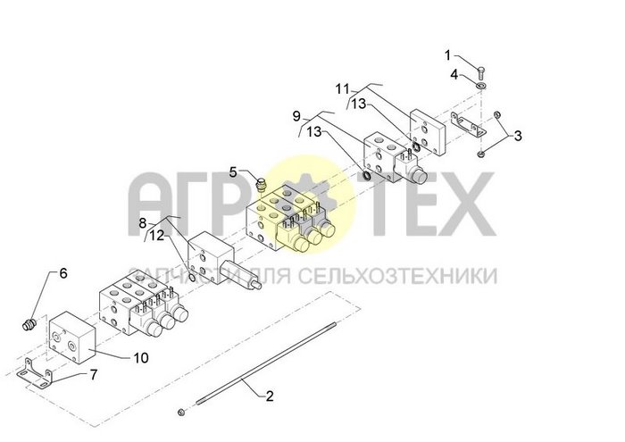 Чертеж Solitair 3V-1M-4T