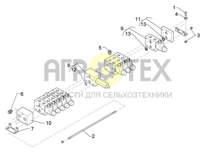 Чертеж Solitair 5V-1M-4T