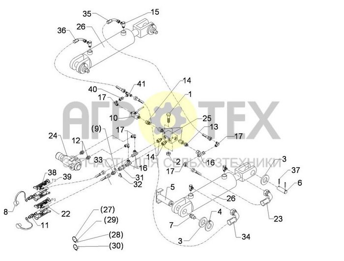 Чертеж DZ80/40-245 Solitair 9 KA-M