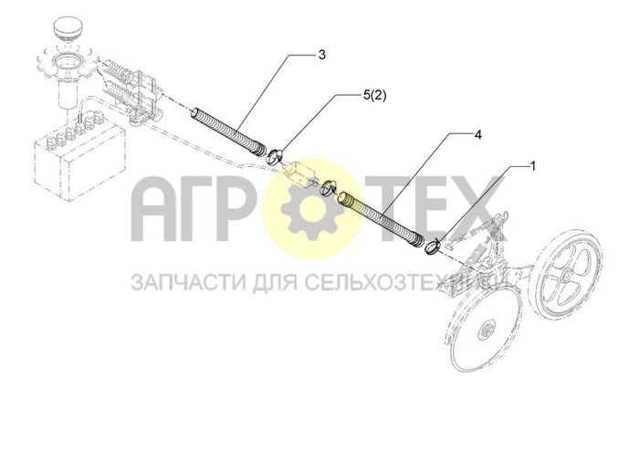 Чертеж D25x300 D25x570