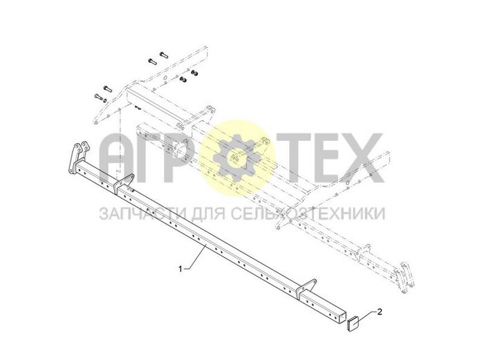 Чертеж 80x80x2447