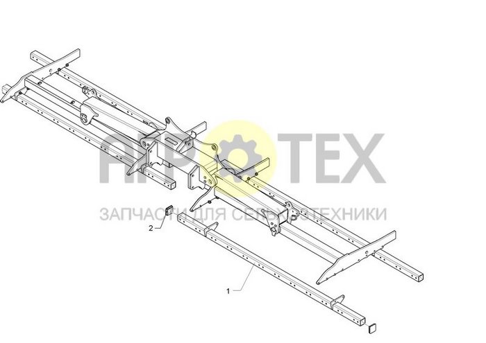 Чертеж 80x80x2386