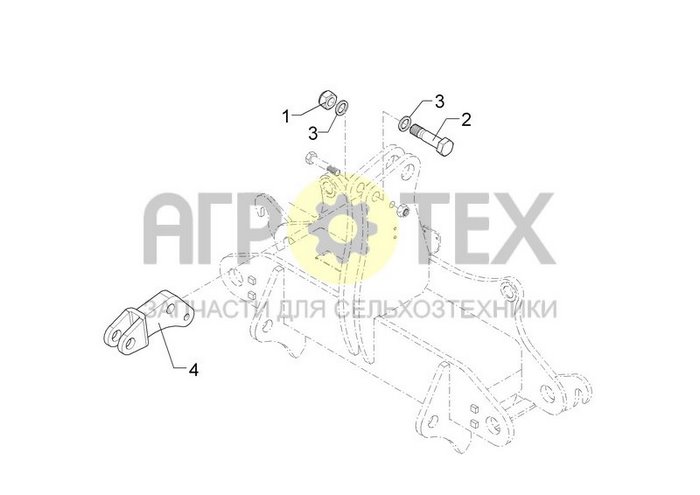 Чертеж hyd. Deichsel Heliodor 8 KA