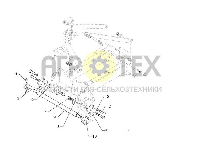 E68 L1100 Z58 K700 RubinB (№1 на схеме)