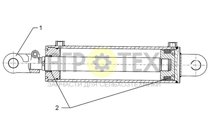 Чертеж DZ100/45x320-580