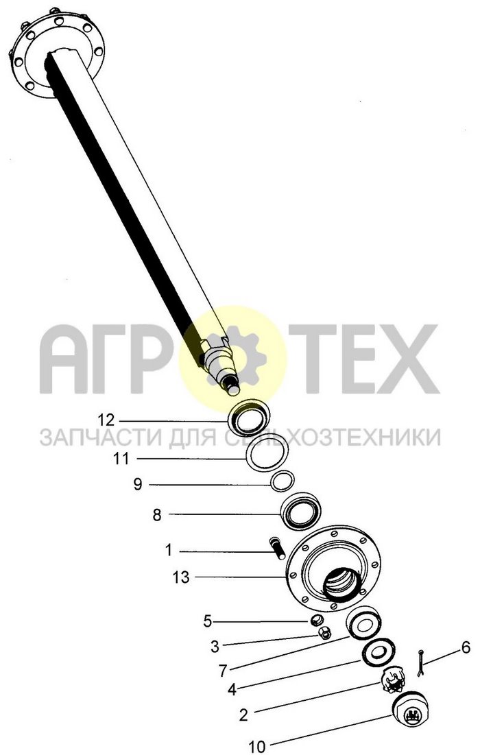 150x10x3230 8xM20x1,5-D275/220 (№6 на схеме)