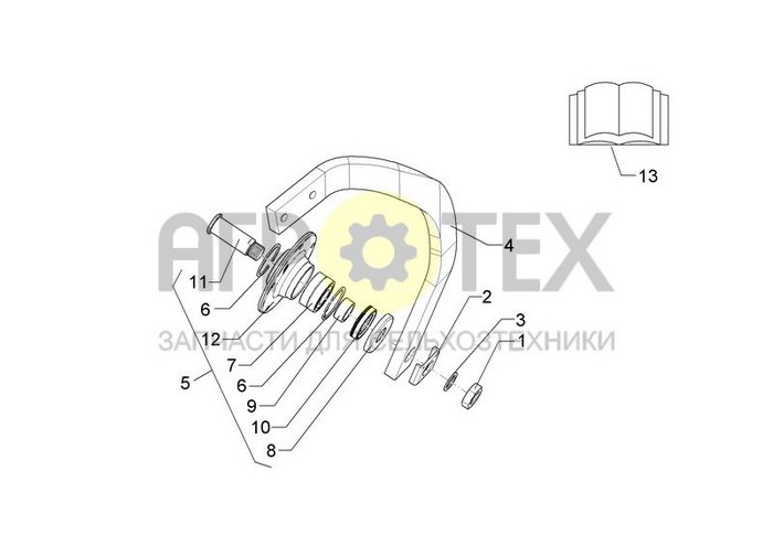 Чертеж RE 60x25 D150 5xD12 BRubin 9