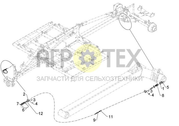 Thorit/Achat 9 KA (№9 на схеме)