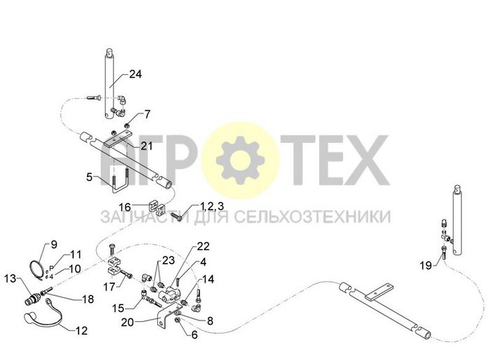 Чертеж Thorit/Achat 9 KA 4+4,5m