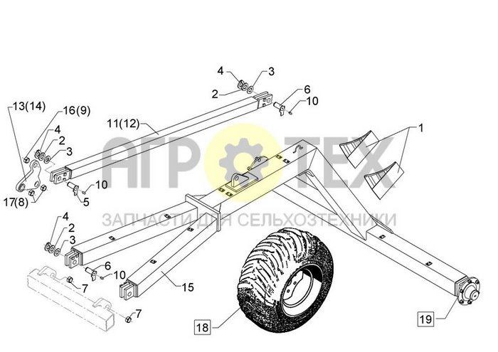 Чертеж Smaragd 9KA-L 11.5/80-15.3