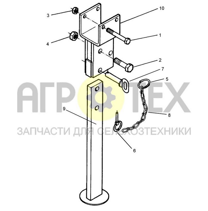 Чертеж 70x22/100x100x600