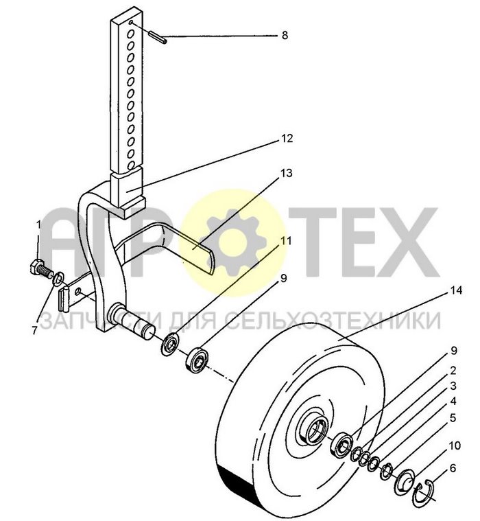 Чертеж D500x140 Topas 110+140