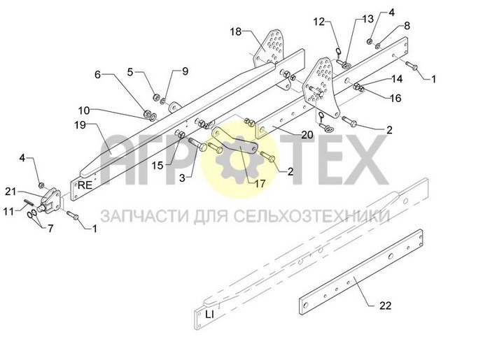 Чертеж 1795 T-Form RE Thorit 9