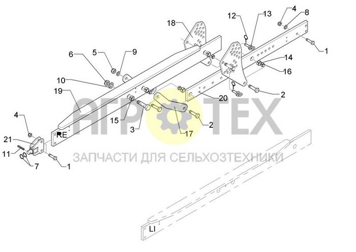 Чертеж 1795 T-Form RE Thorit 9 STR