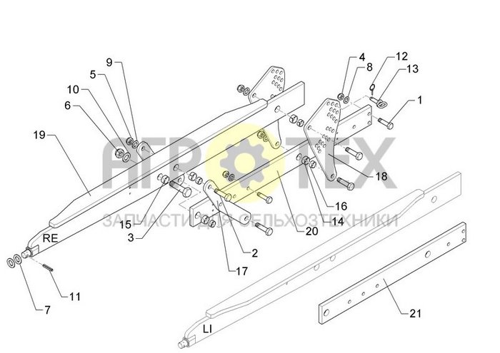 Чертеж 1779 T-Form RE Thorit 9