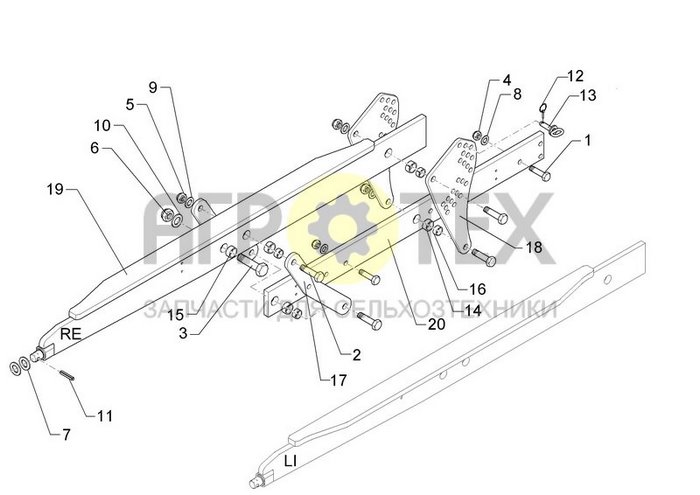 Чертеж 1779 T-Form RE Thorit 9 STR