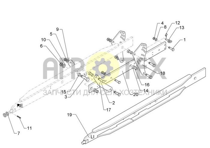 Чертеж 2079 U-Form LI Thorit 9UE STR