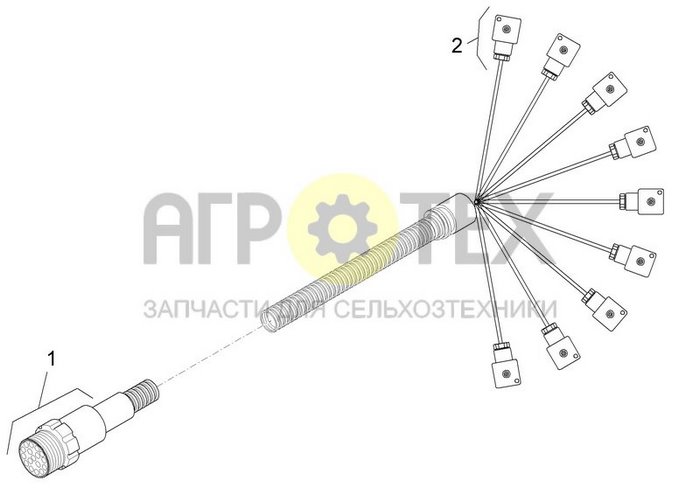 Чертеж ELFG104-XXXX 10m