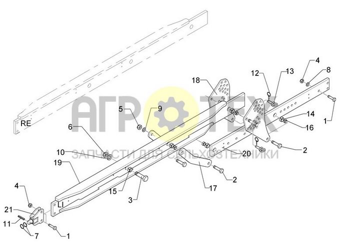 Чертеж 2095 U-Form LI Thorit 9UE STR