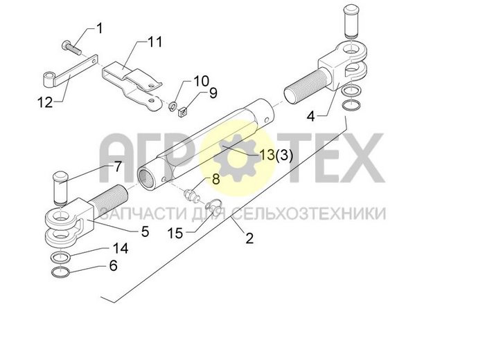 Чертеж TR30x3-730/520