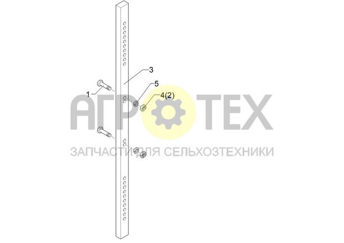 Чертеж S1 50x30x1134-260/220 H800