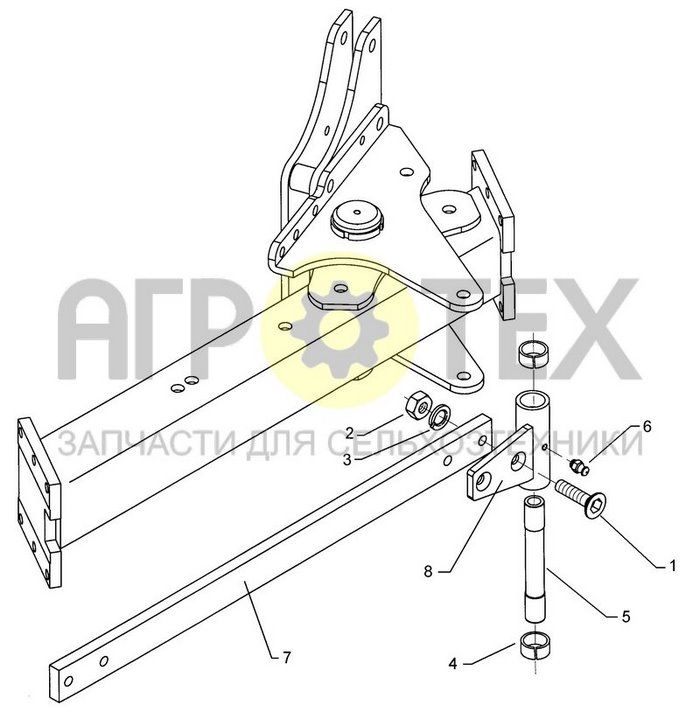 Чертеж Anbauteil VO 7/7X-3-100