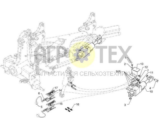 Чертеж DZ100/50-100-600 EPS