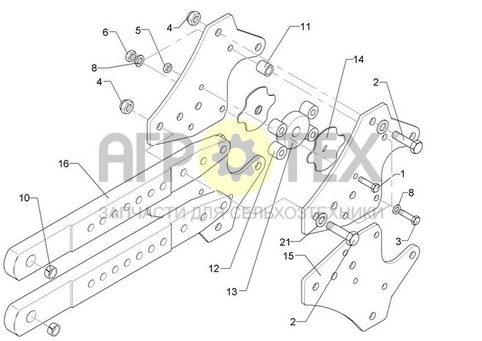 Чертеж S-170-80x30/40-HY A14 D20