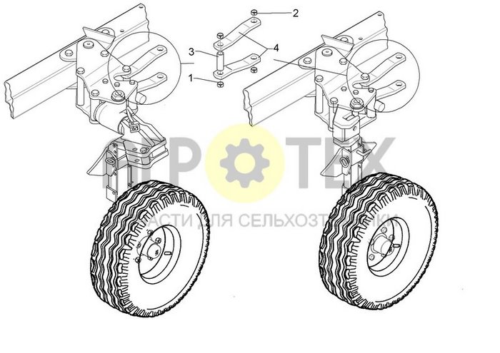 Чертеж VO 8 HRP-K 50x15x439/398