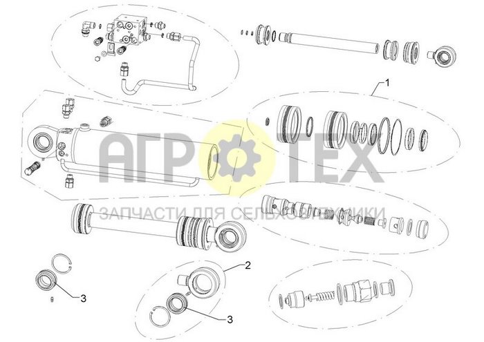 Чертеж DZ100/50-282-D40 HPS3-AR+MSK1