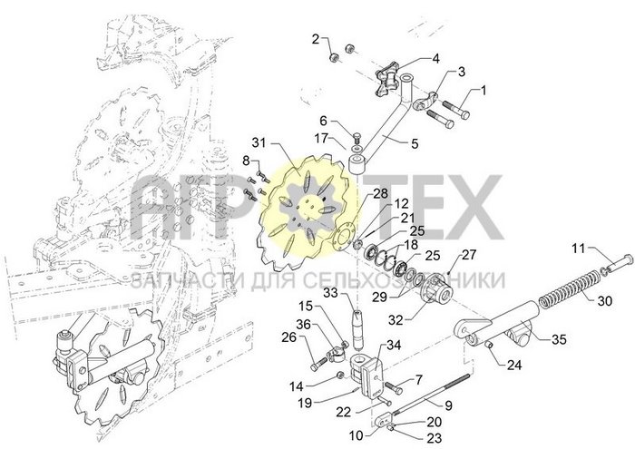 Чертеж X090 RE 450 Z