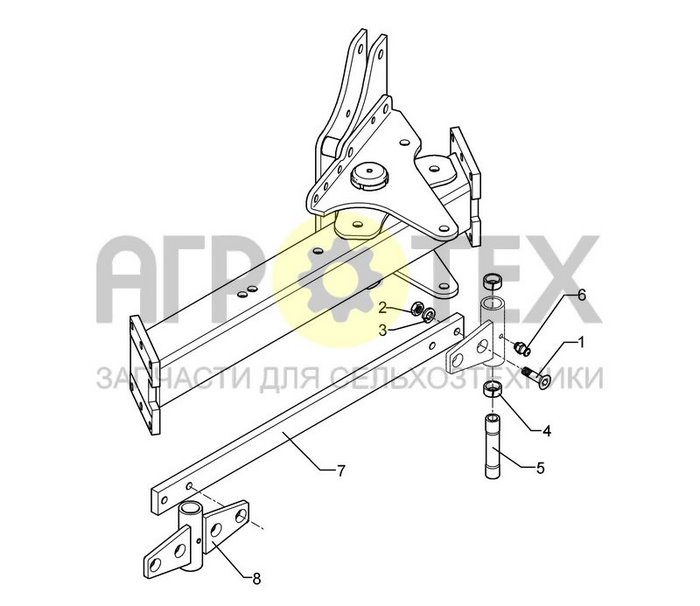 Чертеж Anbauteil Tansanit 8 105