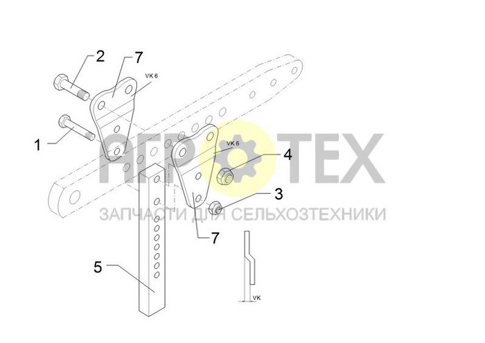 Чертеж S1 50x30x371/G 80x40