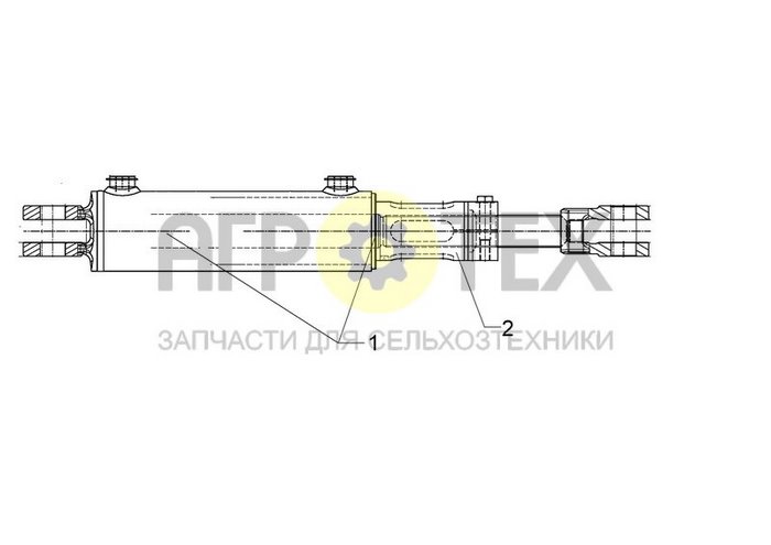 Чертеж DZ90/45x220/680 D30