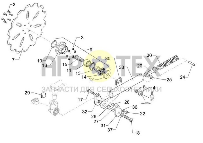 Чертеж D590-Z 371 F RE