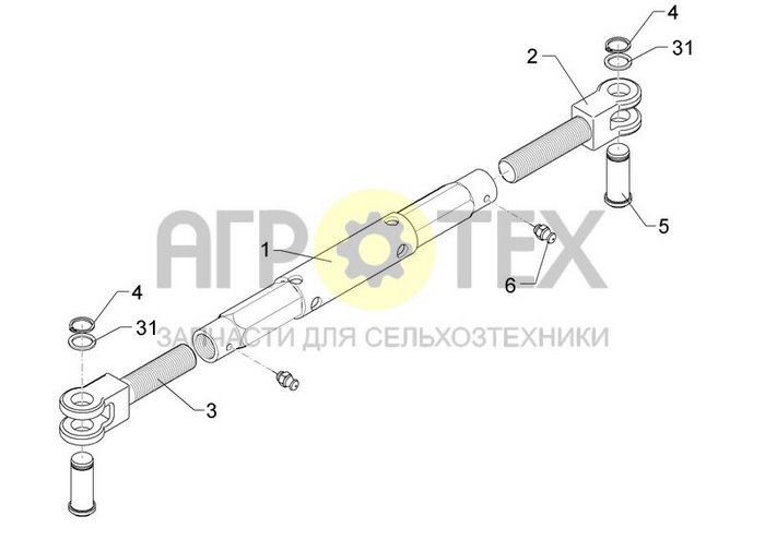 Чертеж TR36x3/720/900