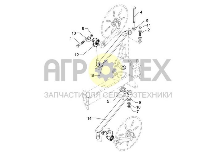 V 8 VD (№1 на схеме)