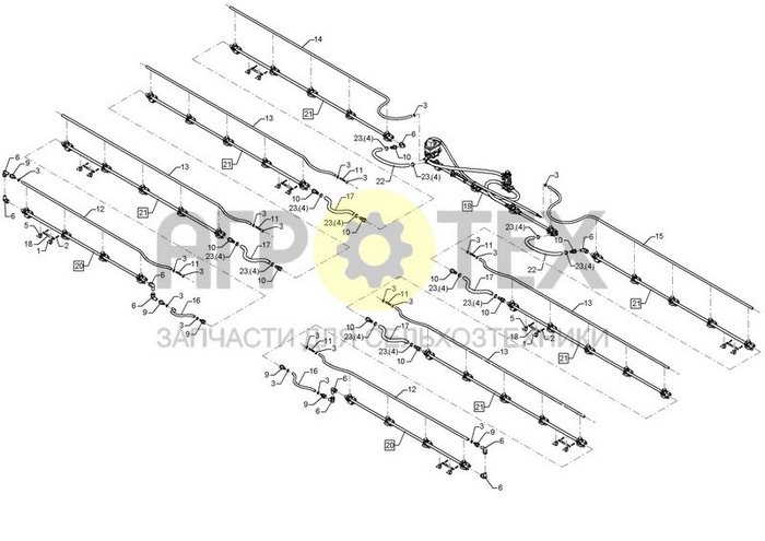 Чертеж SEH 21/17 3F D22 D10