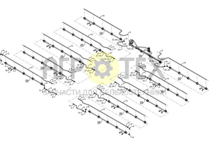 Чертеж SEH 27/22 5F D22 D10