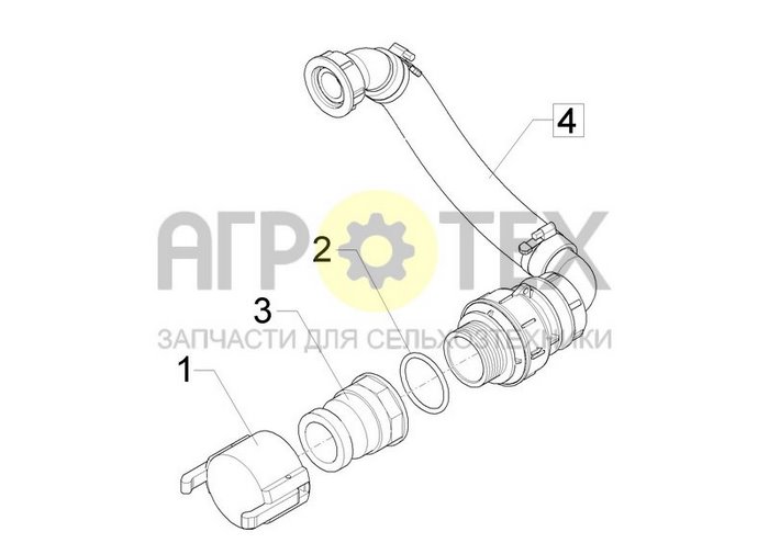 Чертеж G2ZL Kamlok