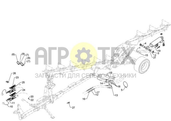 Чертеж DZ120x100 V-Titan 6-100