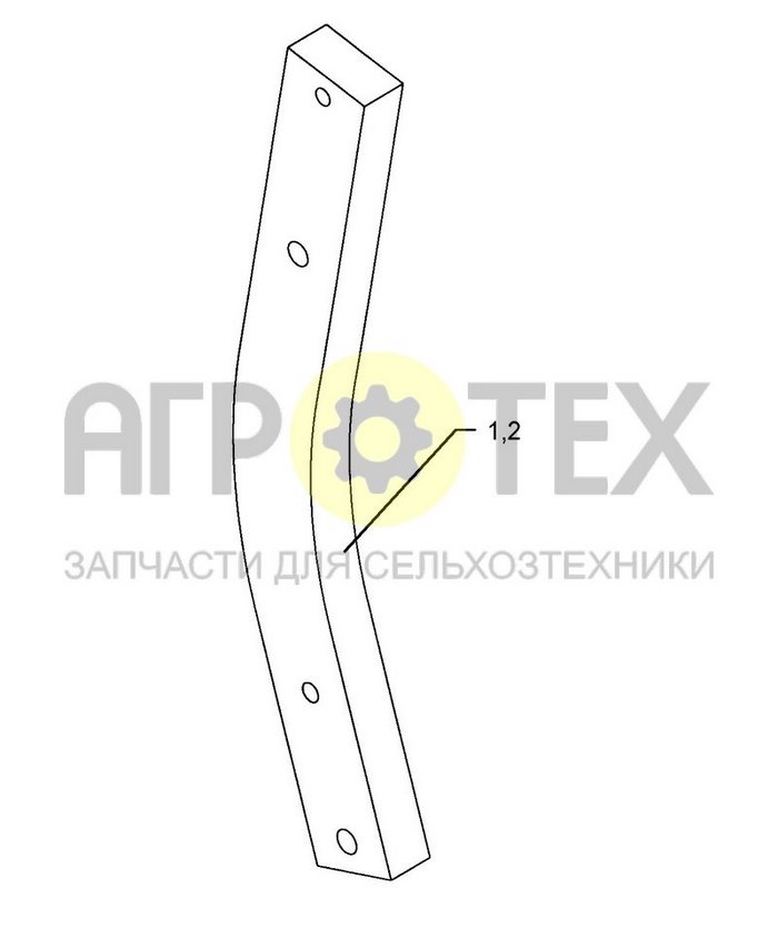 Чертеж 80x40/V