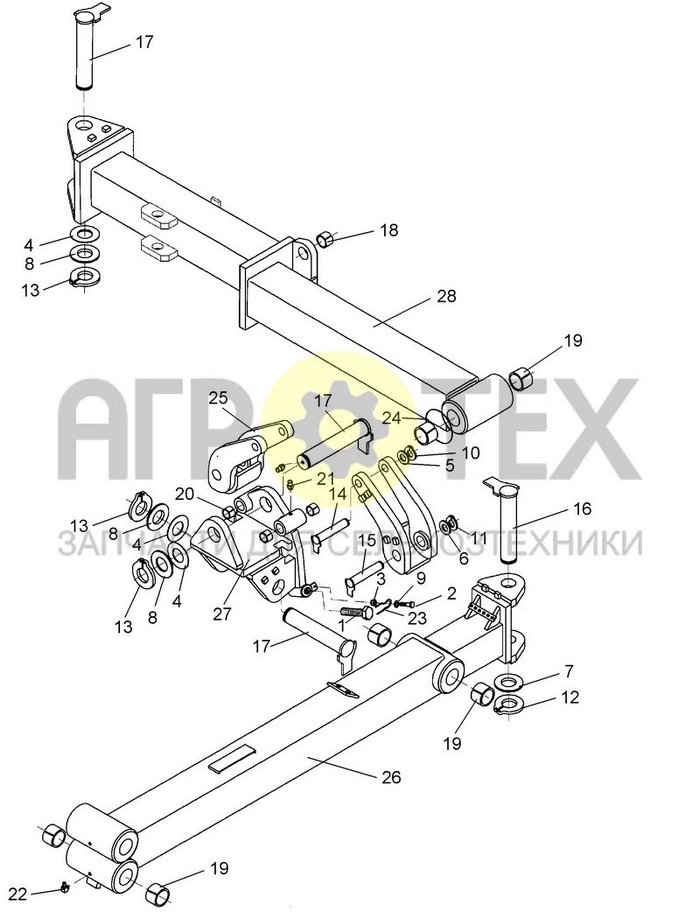 Чертеж 60x240 V-AD 9/160 Raupe