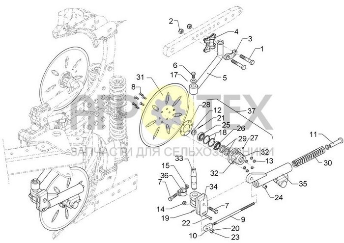 Чертеж X140-X160 RE 500 G