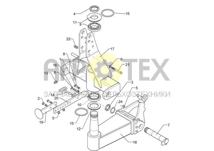 Чертеж D100 AD11 TRaktionsv.