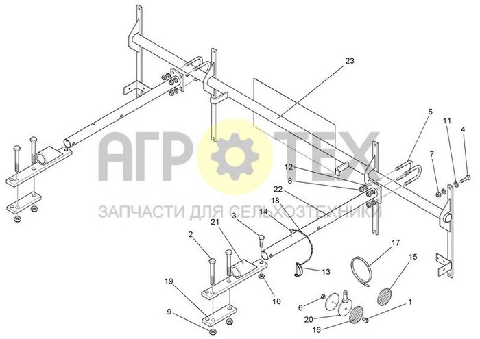 Чертеж BLA-1 PF/AD  33,7x1580