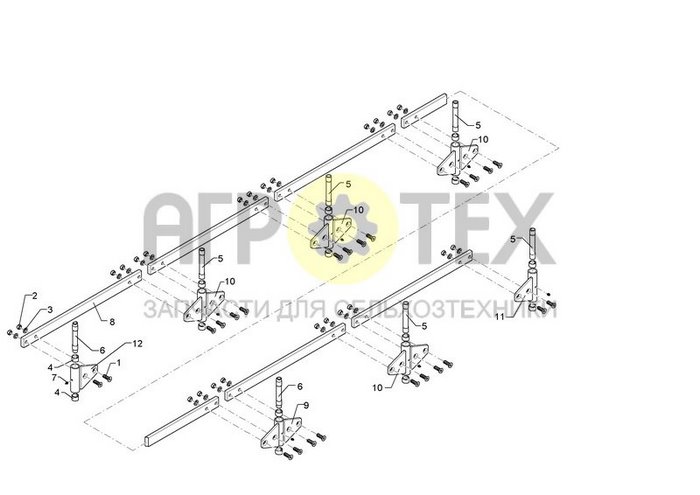 Чертеж Diamant 12 7-100 AD12 7-100