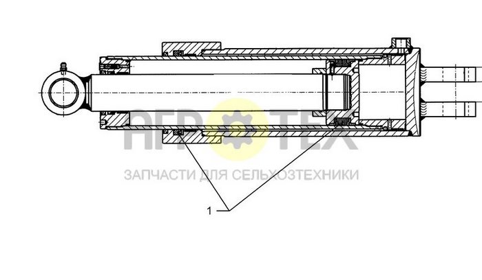 Чертеж ET100/90x500